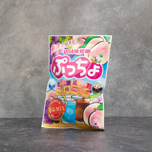 UHA Puccho 4 Assorted Flavour Candy 93g