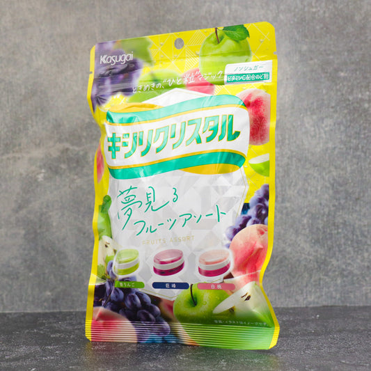 Kasugai Xycrystal Fruits Assorted Candy 63g