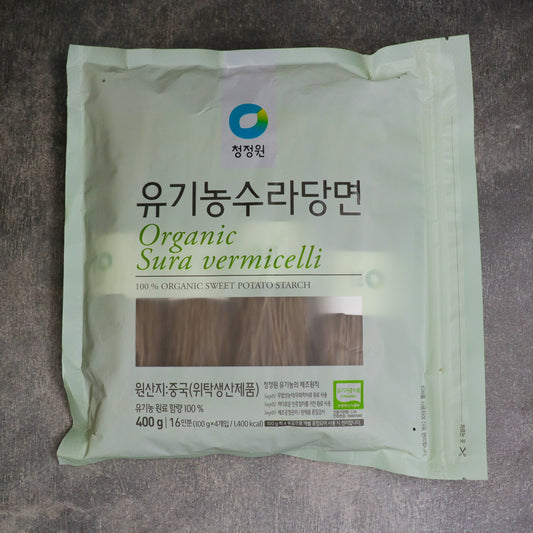ChungJungOne Organic Sura ( Sweet Potato) Vermicelli ( 100g x 4) 400g