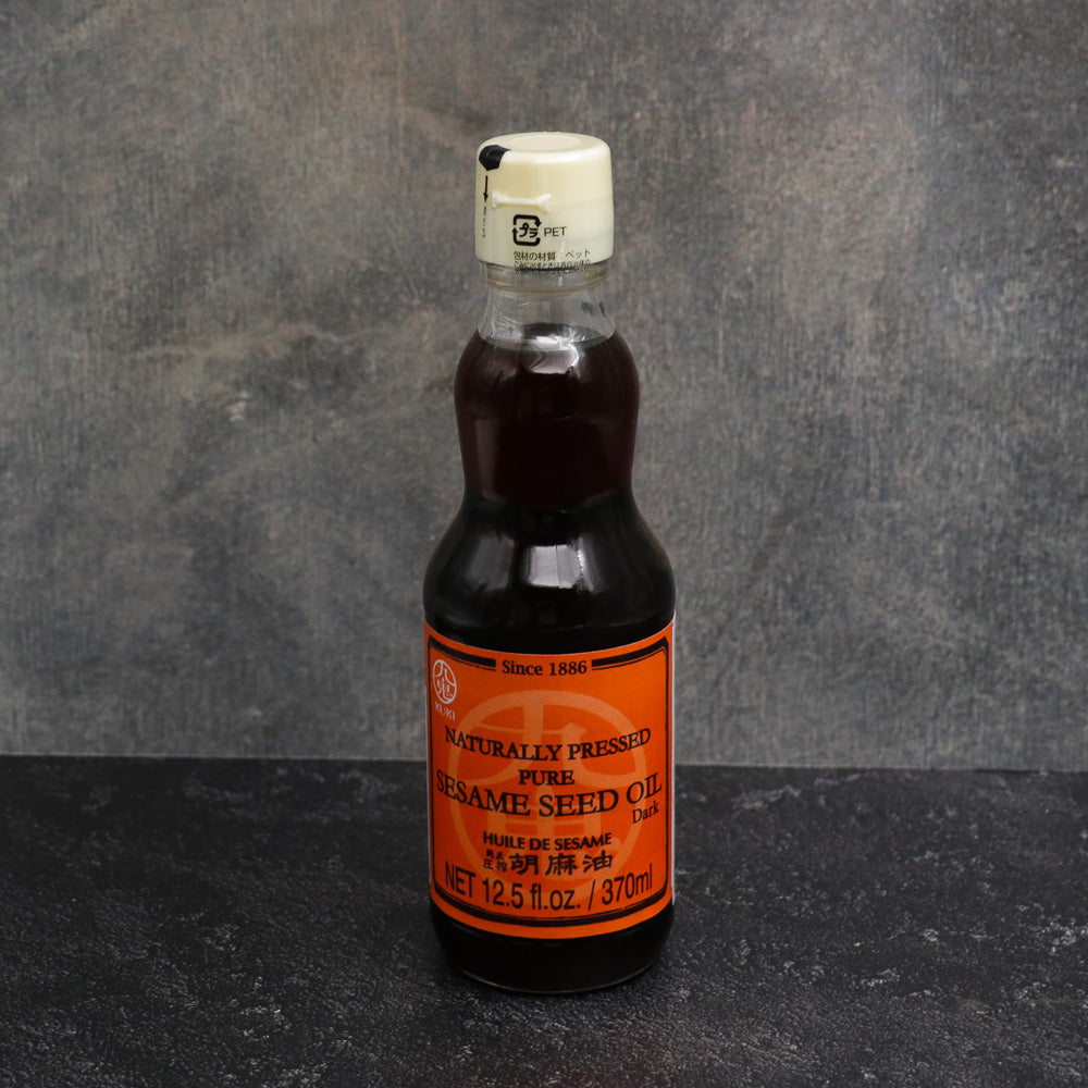 Kuki Naturally Pressed Pure Sesame Seed Oil Dark 370ml