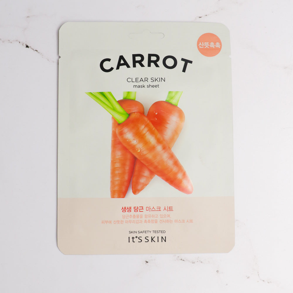 Its Skin Carrot Clear Skin Mask Sheet 22g