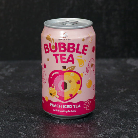 Madam Hong Bubble Tea Peach Iced Tea Flavour 320ml