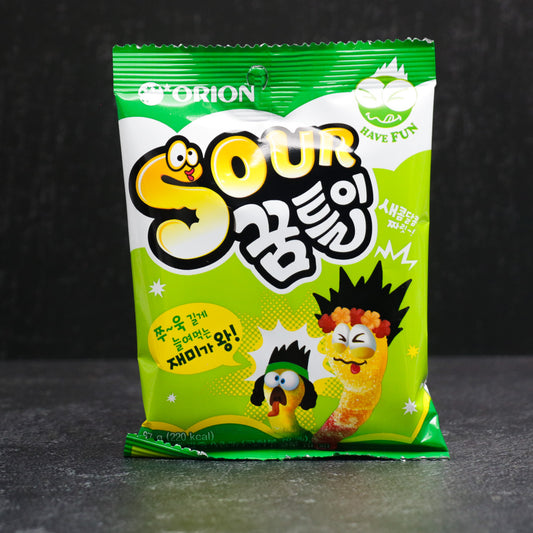 Orion Sour Wriggling Gummy Candy 66g