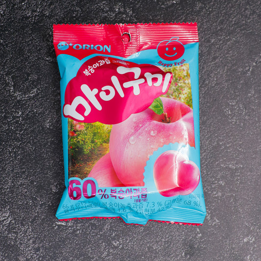 Orion My Gummy Peach Flavour Jelly Gums 66g
