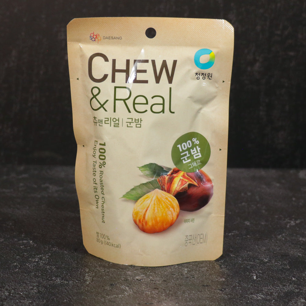 ChungJungOne Chew & Real Roasted Chestnut Snack 80g