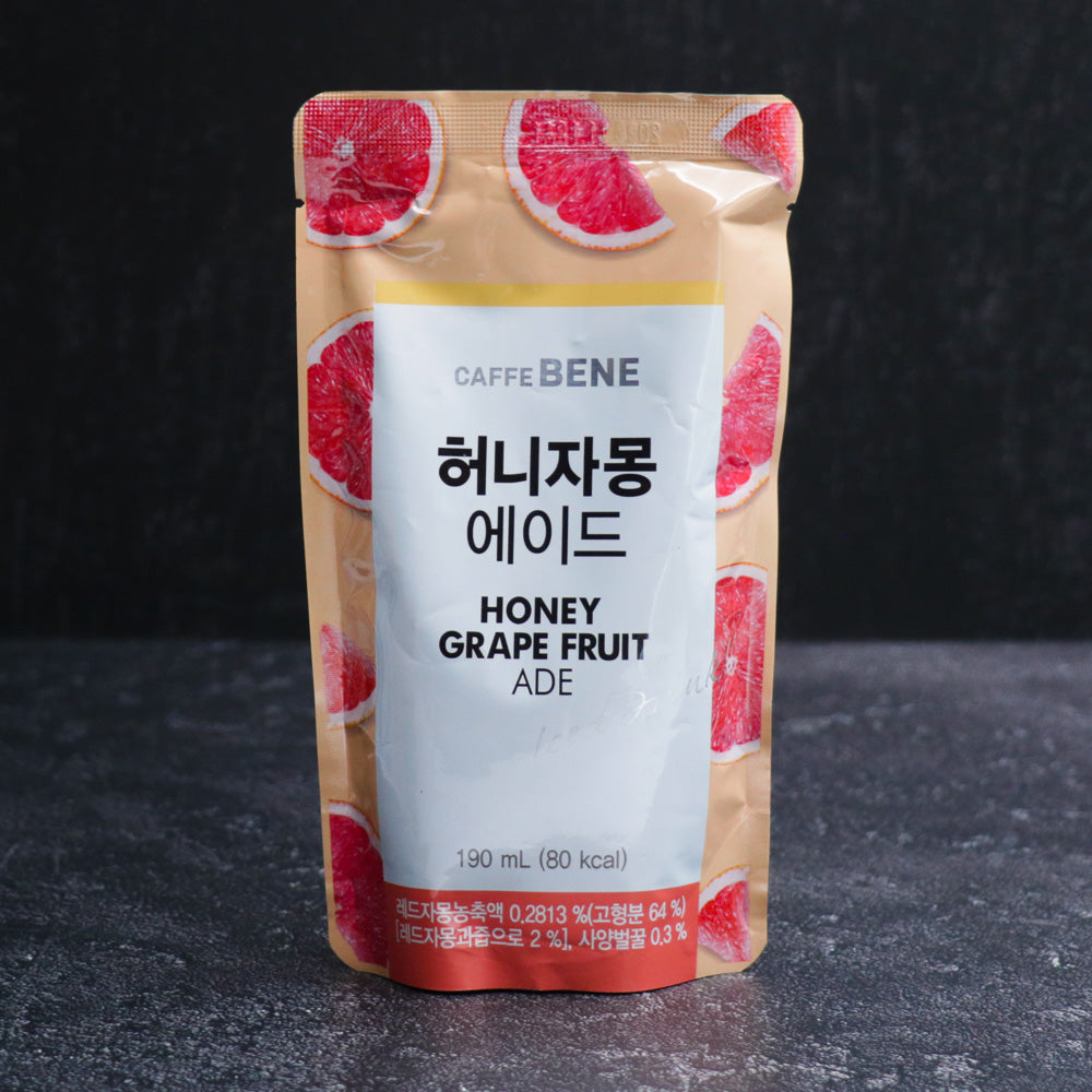 Caffe Bene Honey Grapefruit Ade Pouch 190ml