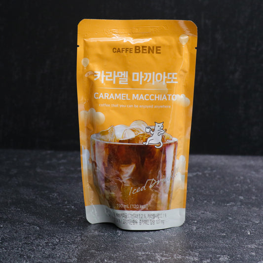Caffe Bene Caramel Macchiato Ade Pouch 190ml