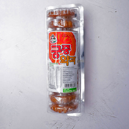 Assi Brand Traditional Korean Sweet Cookies (Yakgwa) 12pc 300g