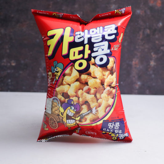 Crown Caramel Corn And Peanuts 72g