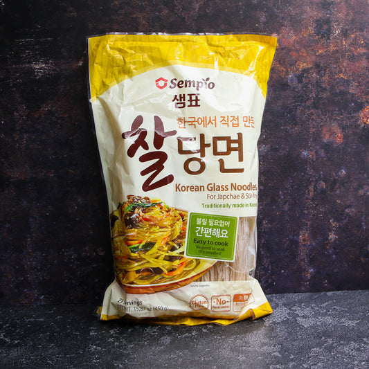 Sempio Korean Glass Noodles for Japchae and Stir-Fry 450g