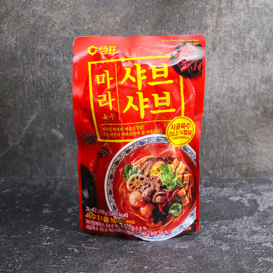 Sempio Shabu-Shabu Spicy Mala Hot Pot Soup Base 200g
