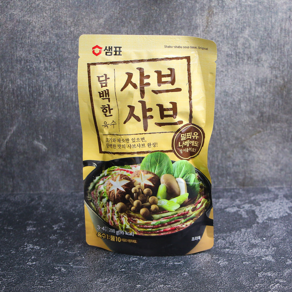 Sempio Shabu-Shabu Original Hot Pot Soup Base 200g