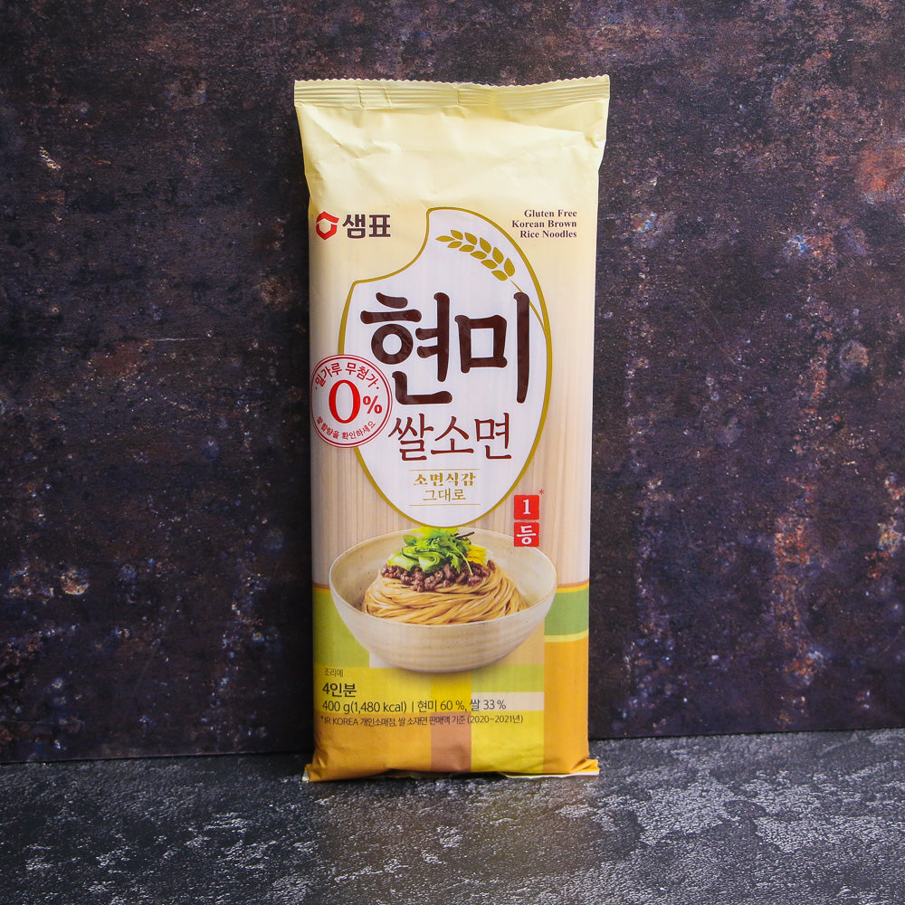Sempio Korean Brown Rice Somyeon Noodles 400g - Che Gourmet