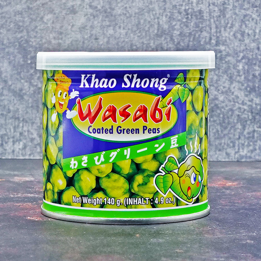 Khao Shong Wasabi Coated Green Peas 140g - Che Gourmet