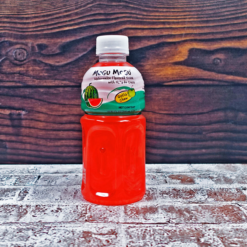 Sappe Mogu Mogu Watermelon Fruit Drink With Nata De Coco 320ml - Che Gourmet