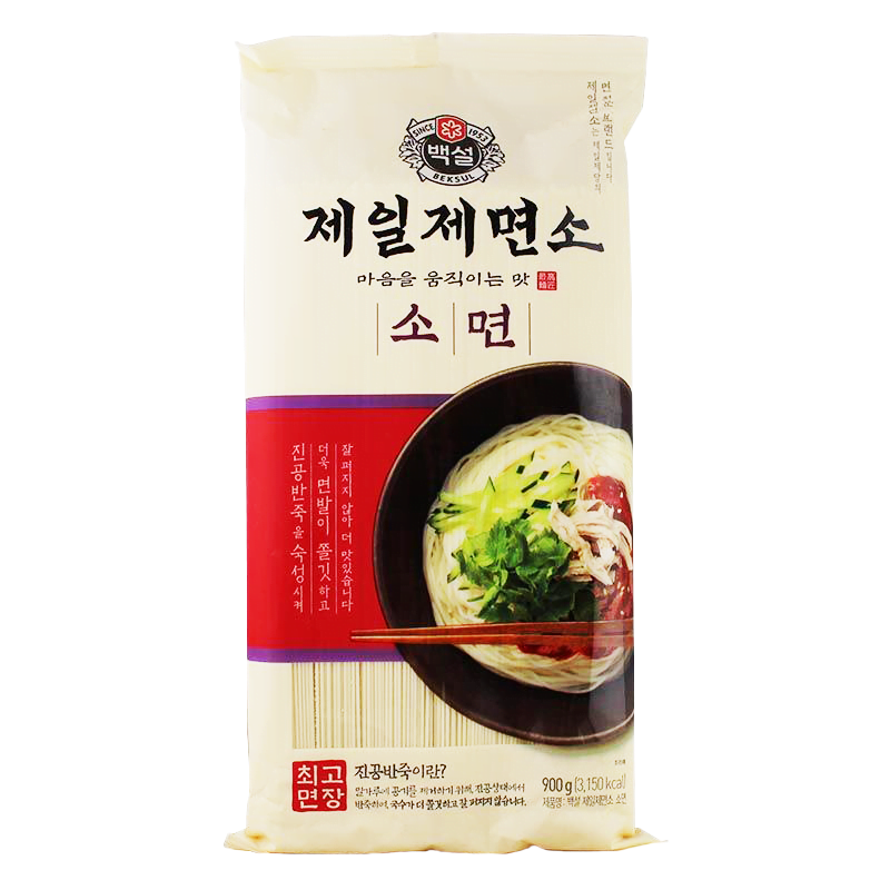 Beksul Thin Somyeon Wheat Noodles 900g