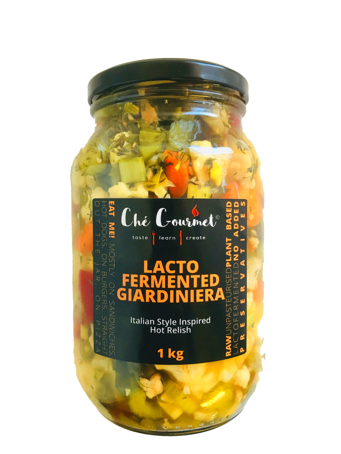 Lacto Fermented Giardiniera 1kg