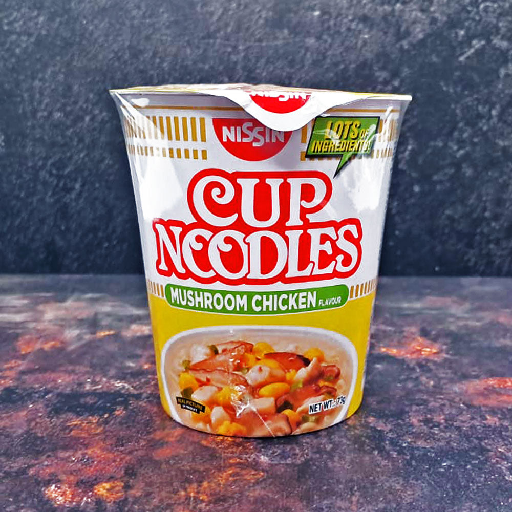 Nissin Cup Noodles Mushroom Chicken Flavour Cup 75g