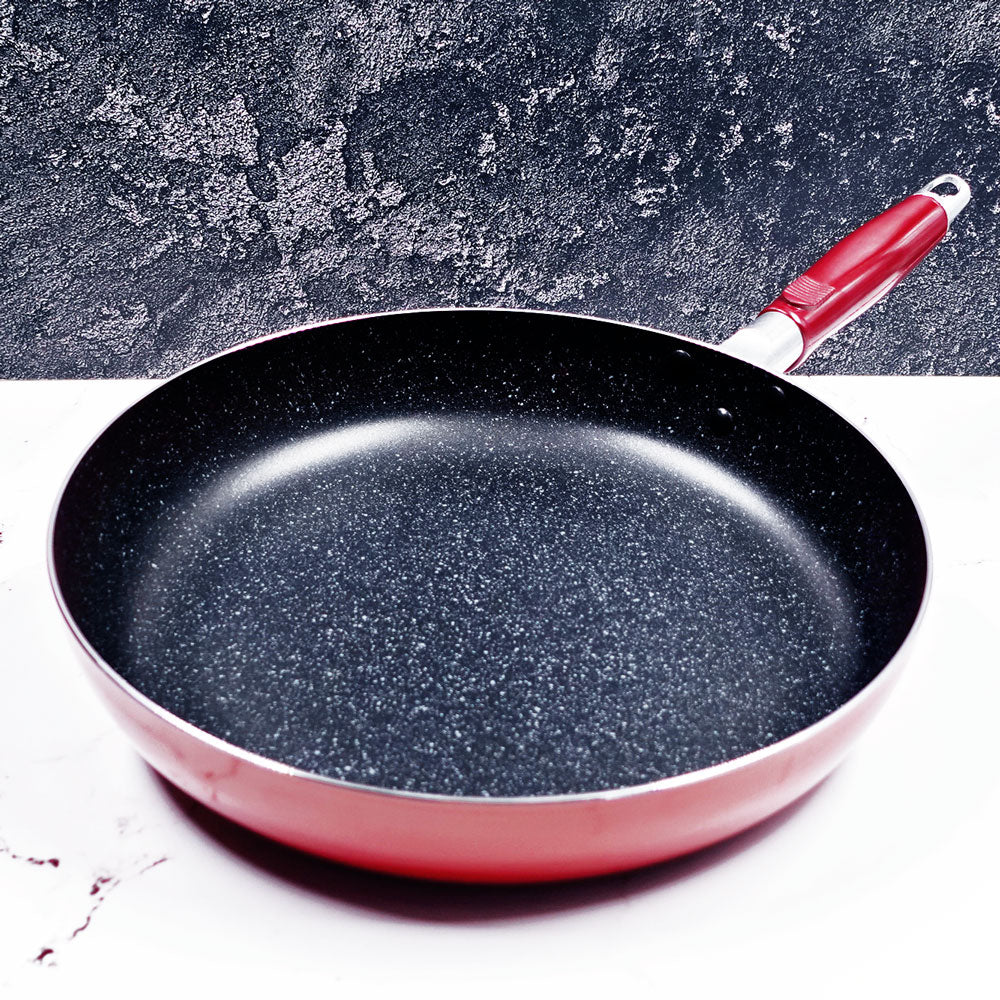 Silver Star Marble Coated Frying Pan - Che Gourmet
