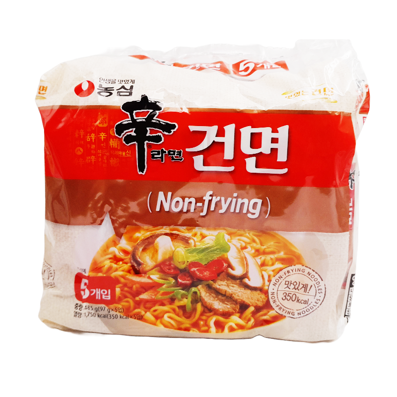 (Nongshim) Shin Light Non-frying Ramyun 5 Pack 485g