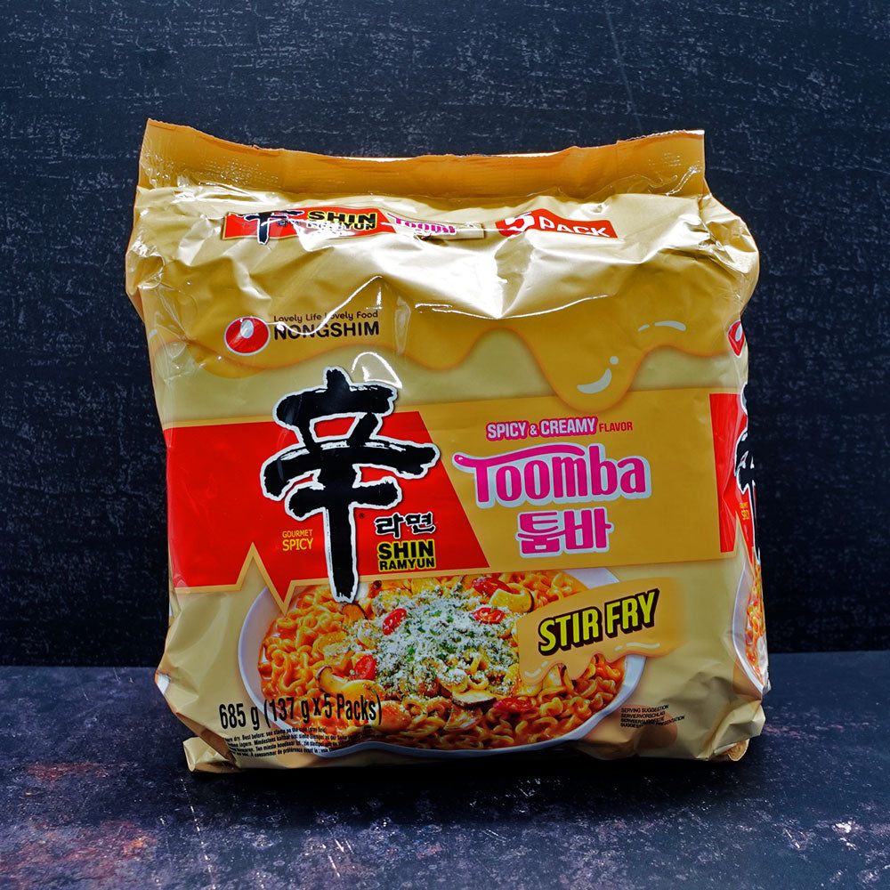 (Nongshim) Toomba Spicy & Creamy Ramen – 5 Pack 650g