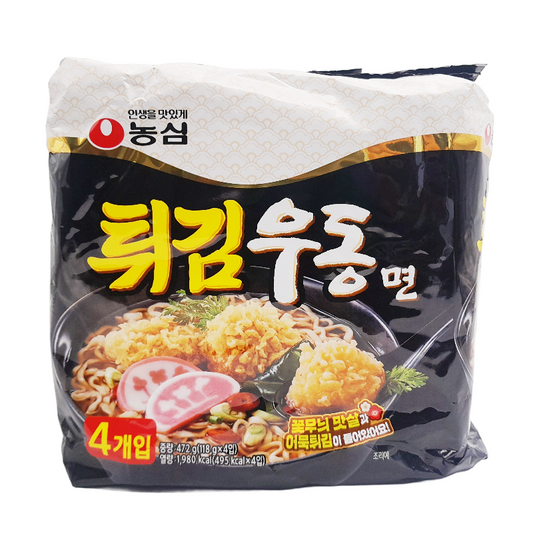 Nongshim Tempura Udon Noodle Soup 4 Pack 475g