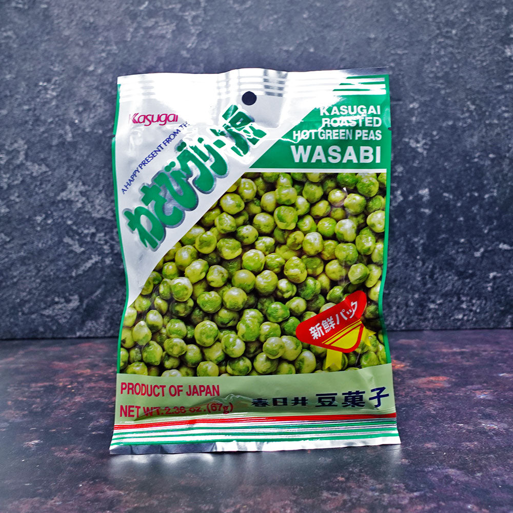 “BUY 1 GET 1 FREE” Kasugai Wasabi Roasted Green Peas 67g - Che Gourmet