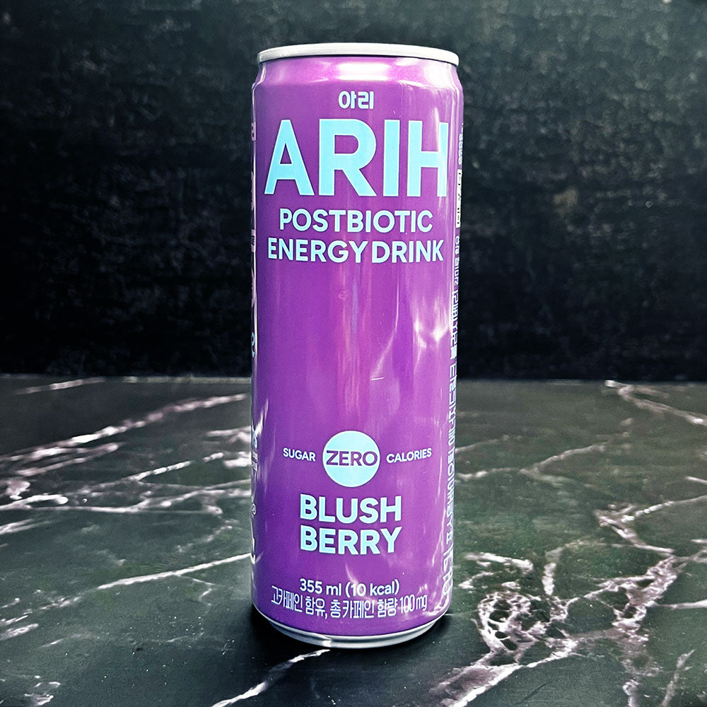 ARIH BTS Postbiotic  Energy Drink Blush Berry 355ml