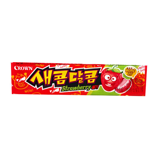 Crown Chewsome Strawberry Chew Candy 29g - Che Gourmet