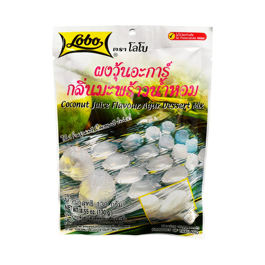 Coconut Juice Flavour Agar Dessert Mix 130g (Lobo)