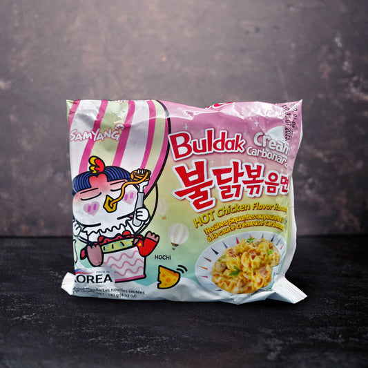 Samyang Buldak Cream Carbo Flavour Ramen Single Packet 140g