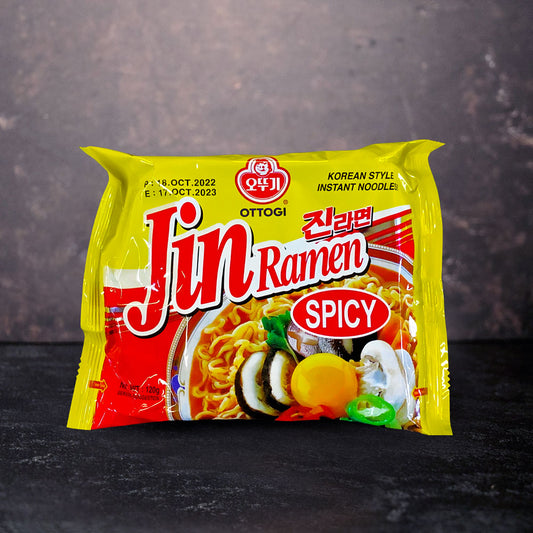 Ottogi Jin Ramen Spicy Single Packet 120g