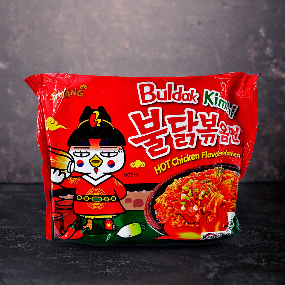 Samyang Buldak Kimchi Hot Chicken Flavour Ramen Single Packet 135g