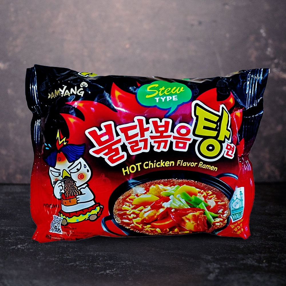 Samyang Buldak Stew Type Hot Chicken Flavor Ramen Single Packet 145g - Che Gourmet
