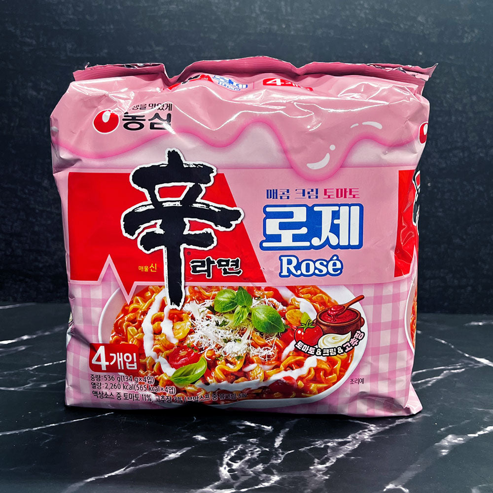 Nongshim Shin Ramyun Rose 134g x4