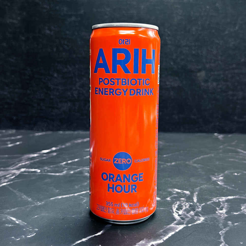 ARIH BTS Postbiotic Energy Drink Orange Hour 355ml