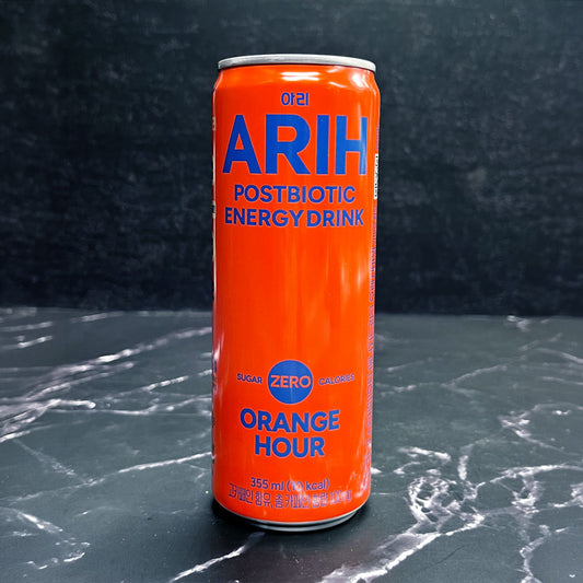 ARIH BTS Postbiotic Energy Drink Orange Hour 355ml