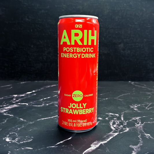 ARIH BTS Postbiotic Energy Drink Jolly Strawberry 355ml