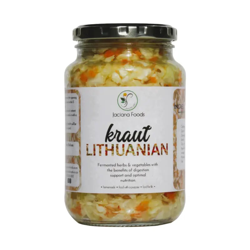 Jaciana Foods Lithuanian Kraut fermented food from The Digestive Collective