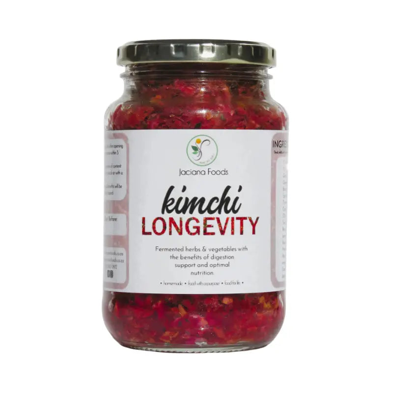 Jaciana Foods Longevity Kimchi fermented food from The Digestive Collective