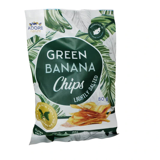 Green Banana Chips - Lightly Salted (80g) fermented food from The Digestive Collective