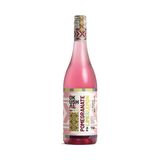 Pomegranate Lime & Lemon drink from The Digestive Collective