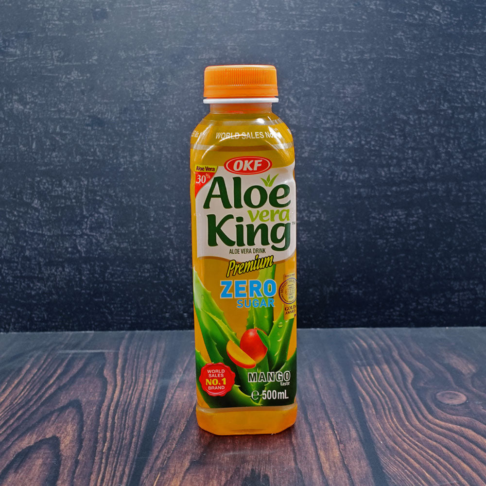(OKF) Aloe Vera King Premium Mango Zero Sugar Drink 500ml - Che Gourmet
