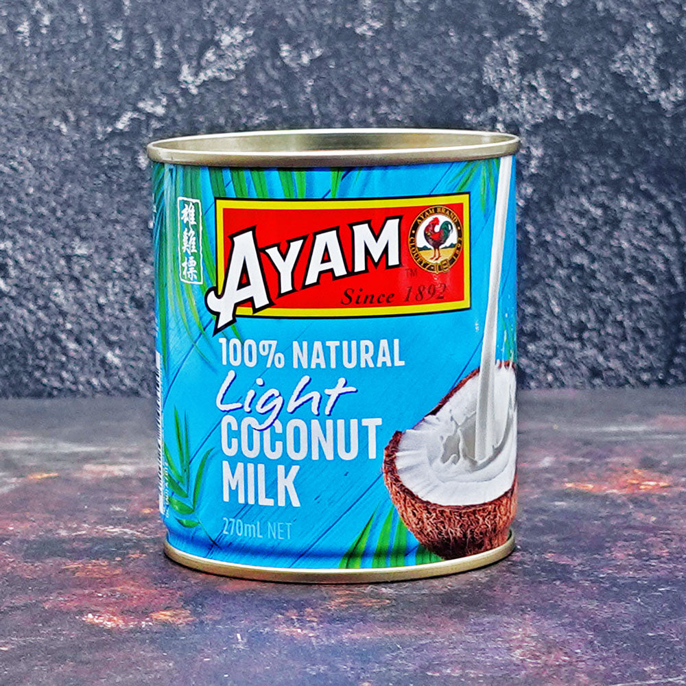 (Ayam) 100% Natural Light Coconut Milk 270ml - Che Gourmet