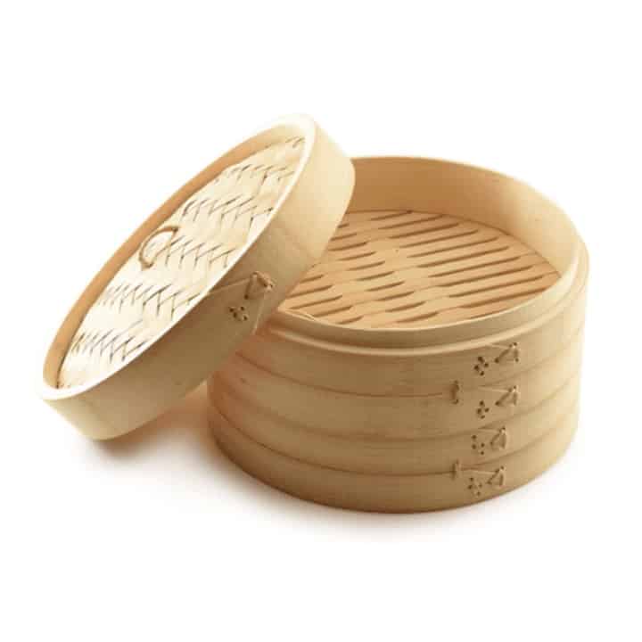 Multi-Tier Bamboo Steamer