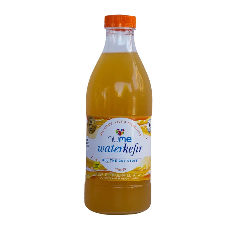Ginger Water Kefir 1L fermented water kefir from The Digestive Collective