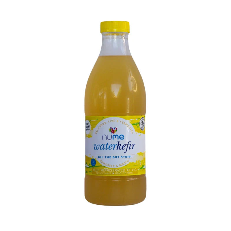 Pineapple & Mango Water Kefir 1L fermented water kefir from The Digestive Collective
