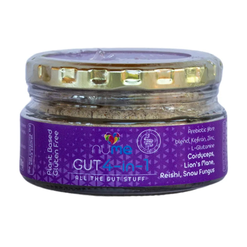 NuMe Gut 4-in-1 Prebiotic Powder - 100g wellness supplement from The Digestive Collective