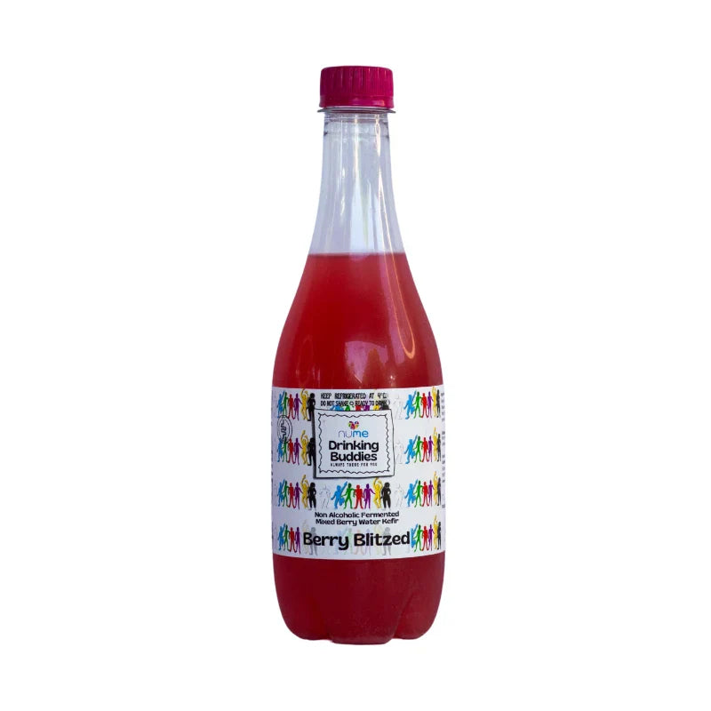 Berry Blitzed Water Kefir 500ml fermented drink from The Digestive Collective