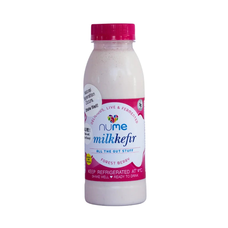 Berry Milk Kefir 300ml fermented milk kefir from The Digestive Collective